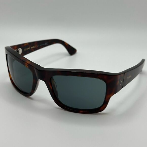 CELINE Sunglasses CL40079I 5652N Havana Grey Unisex NEW - Picture 4 of 13